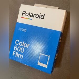 New Polaroid color 600 film